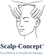 Scalp-Concept® – Excellence in headache therapy, Logo (externe Website, neues Fenster)